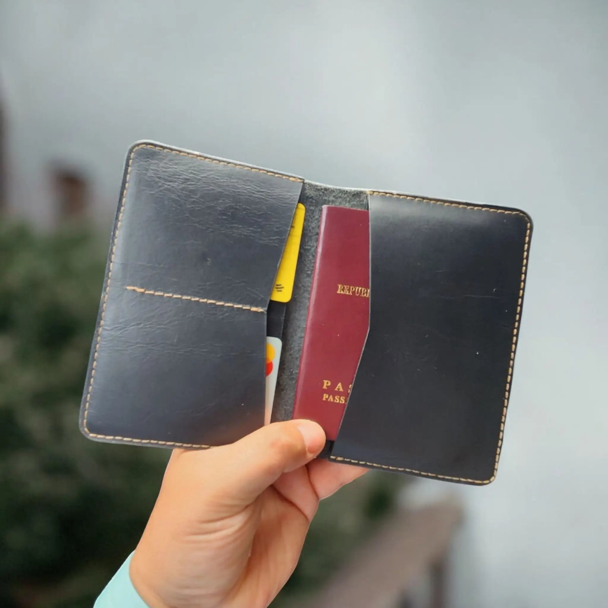 Porta Pasaporte doble Trivoli