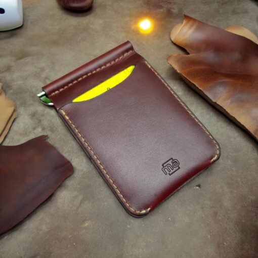 Billetera Nova Clip Wallet Vinotinto